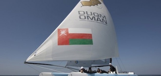 Team Duqm Oman © Extreme Sailing Series http://www.extremesailingseries.com